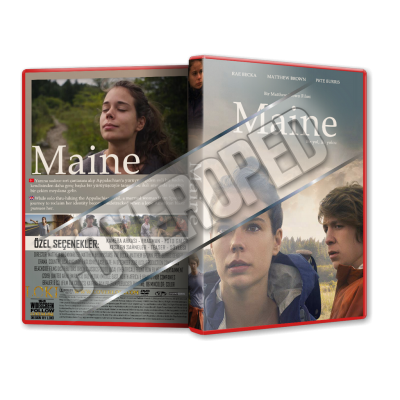 Maine - 2018 Türkçe Dvd Cover Tasarımı